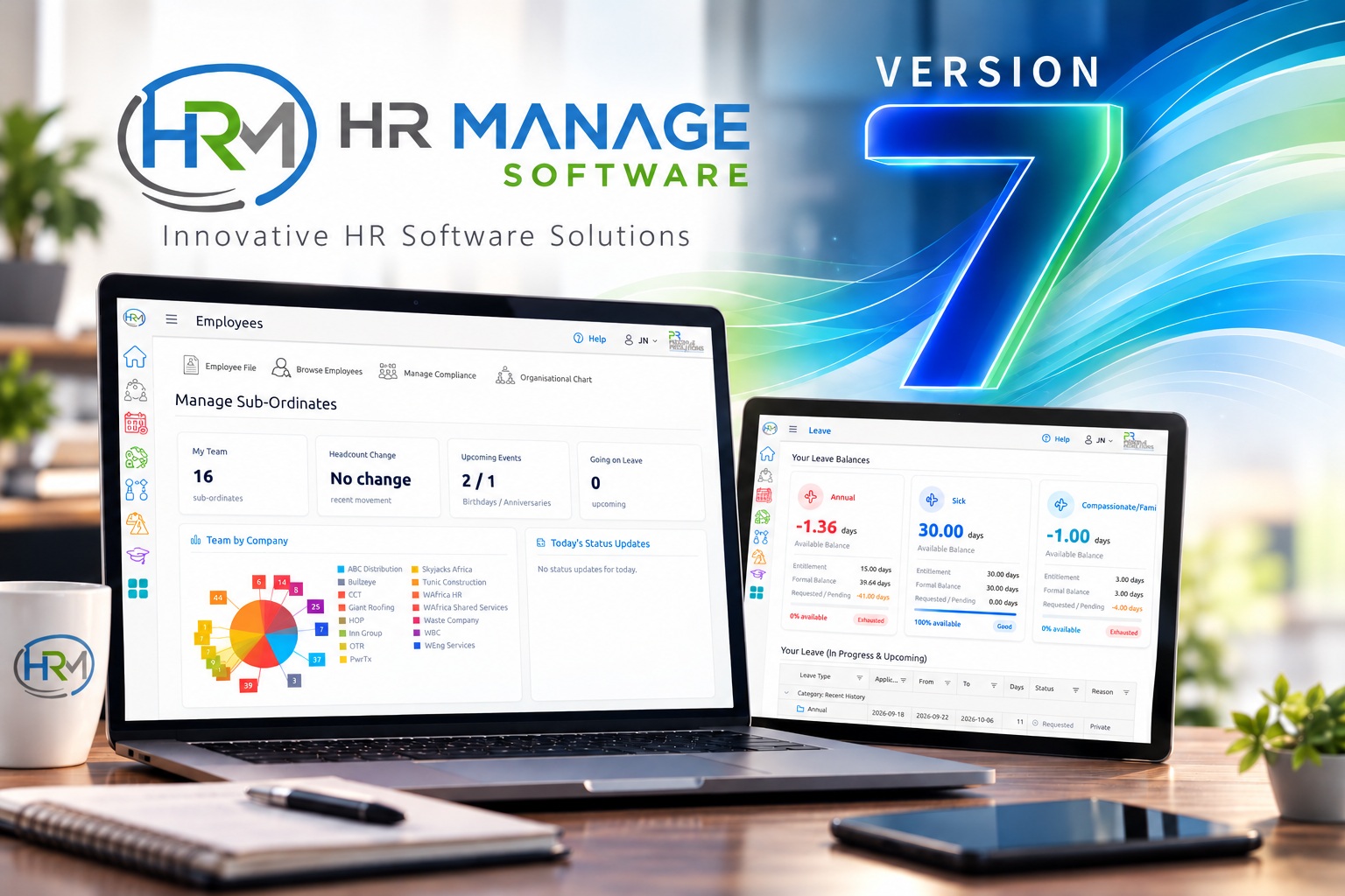 HR Manage Version 7 is here
